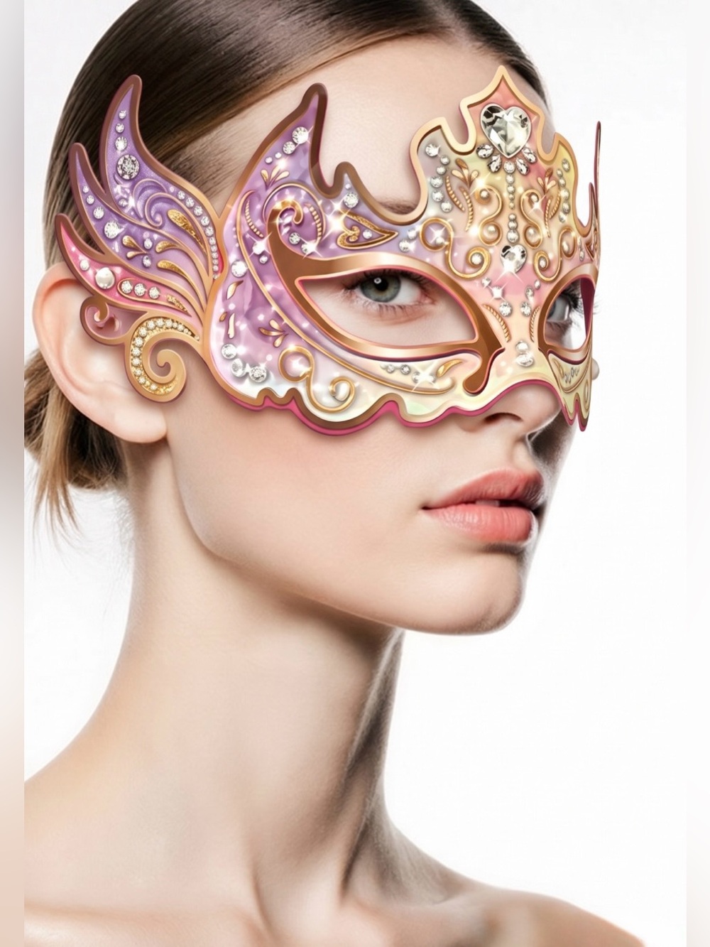 $2 Add-on | Halloween Costume Decorative Masquerade Eye Mask